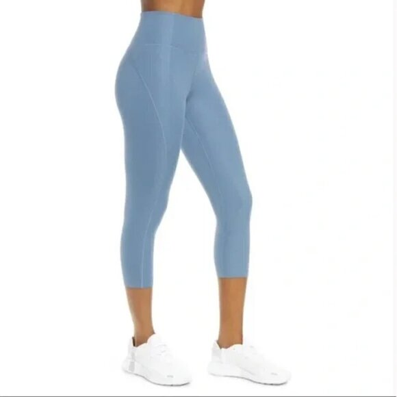 GIRLFRIEND COLLECTIVE High Waist Capri Monarch Leggings NWT Size Small - Picture 4 of 11